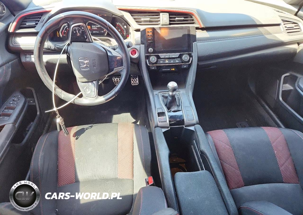 2020 Honda Civic Si VIN:2HGFC1E59LH700726 - 8