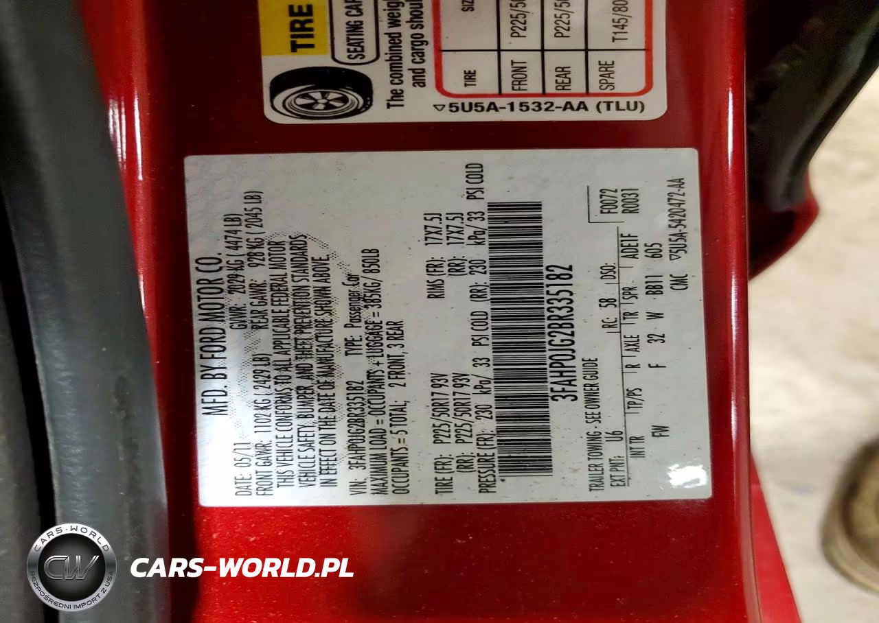 2011 Ford Fusion Sel VIN:3FAHP0JG2BR335182 - 13