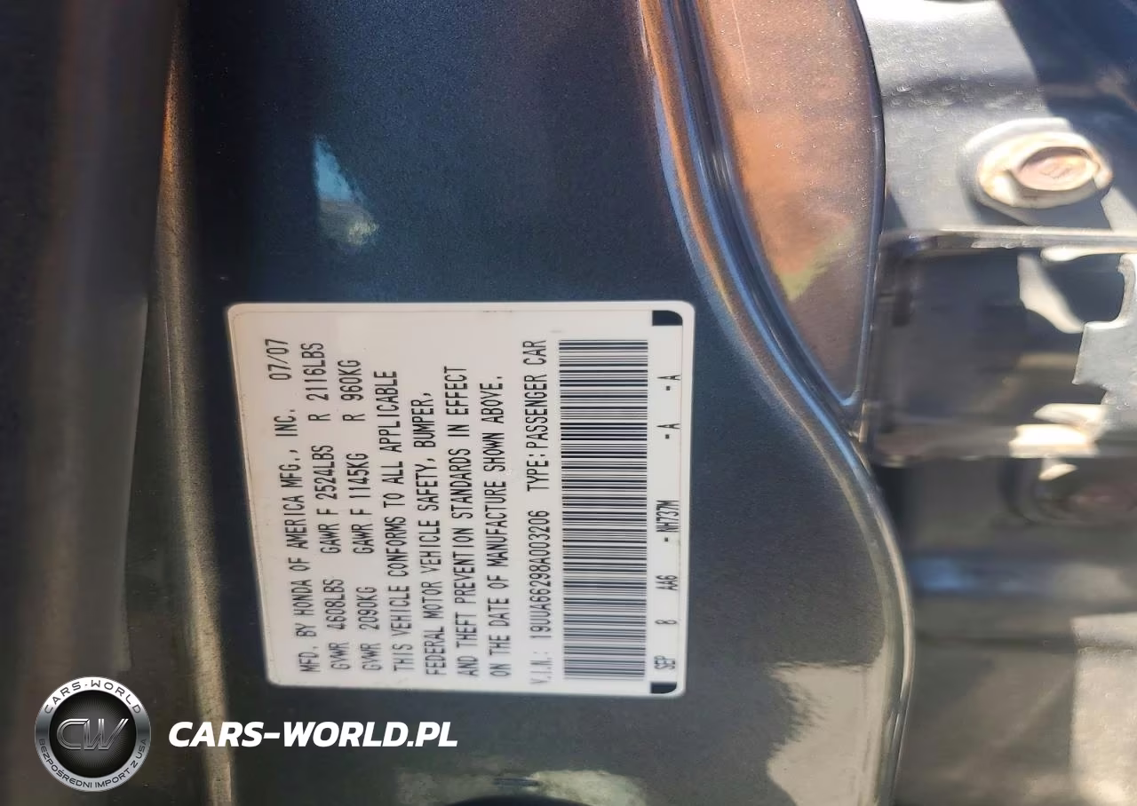 2008 Acura Tl VIN:19UUA66298A003206 - 12