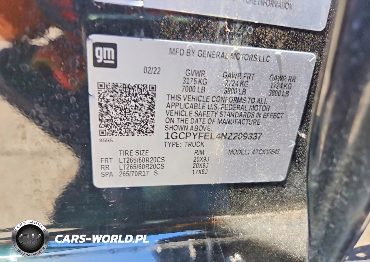 2022 Chevrolet Silverado Ltd K1500 Lt Trail Boss VIN:1GCPYFEL4NZ209337 - 12