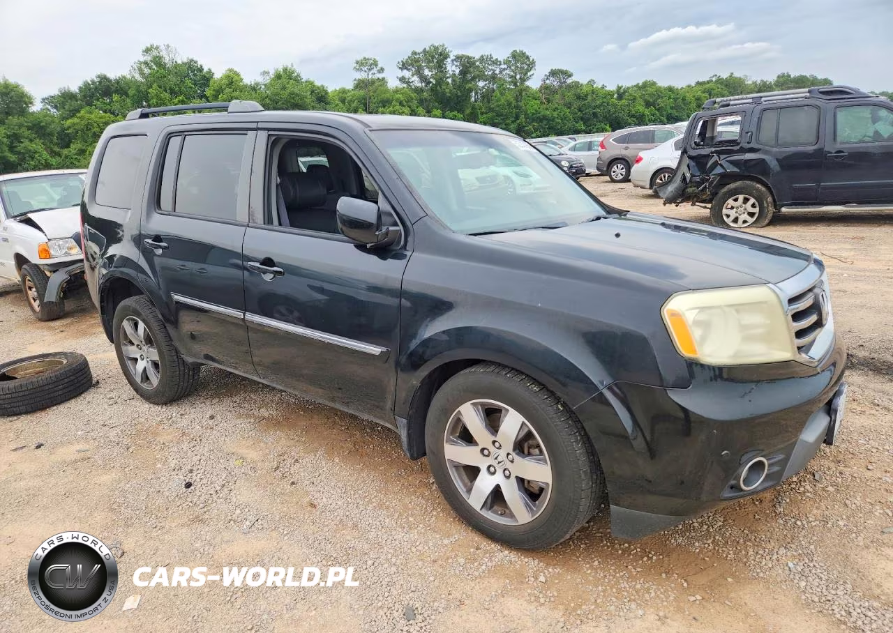 2013 Honda Pilot Touring VIN:5FNYF4H95DB042084 - 4