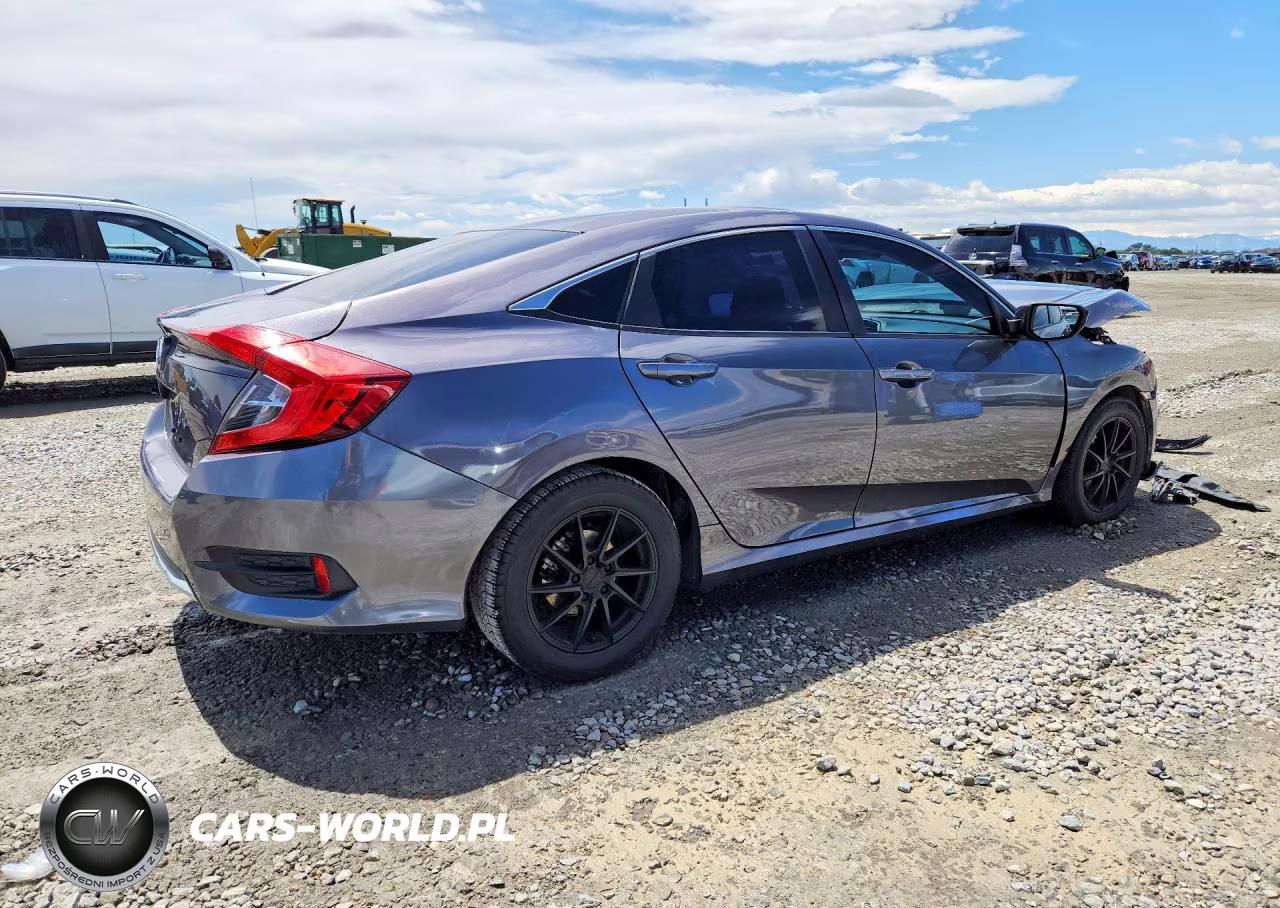 2020 Honda Civic Lx VIN:19XFC2F61LE000240 - 3