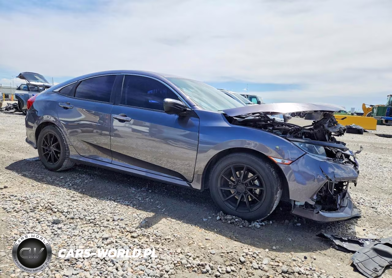 2020 Honda Civic Lx VIN:19XFC2F61LE000240 - 4