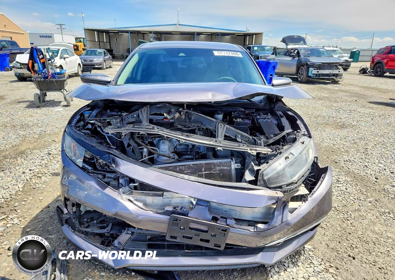 2020 Honda Civic Lx VIN:19XFC2F61LE000240 - 5