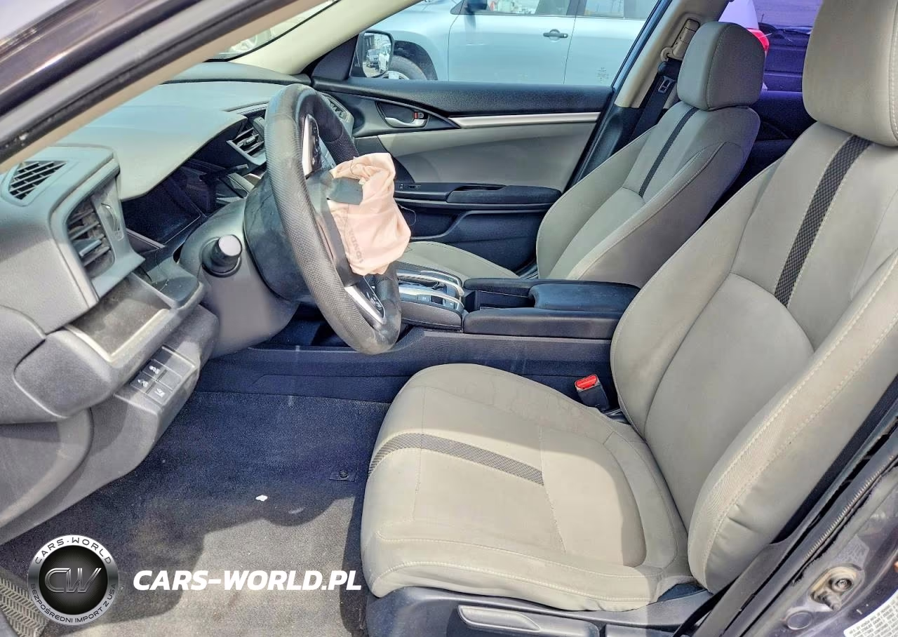 2020 Honda Civic Lx VIN:19XFC2F61LE000240 - 7