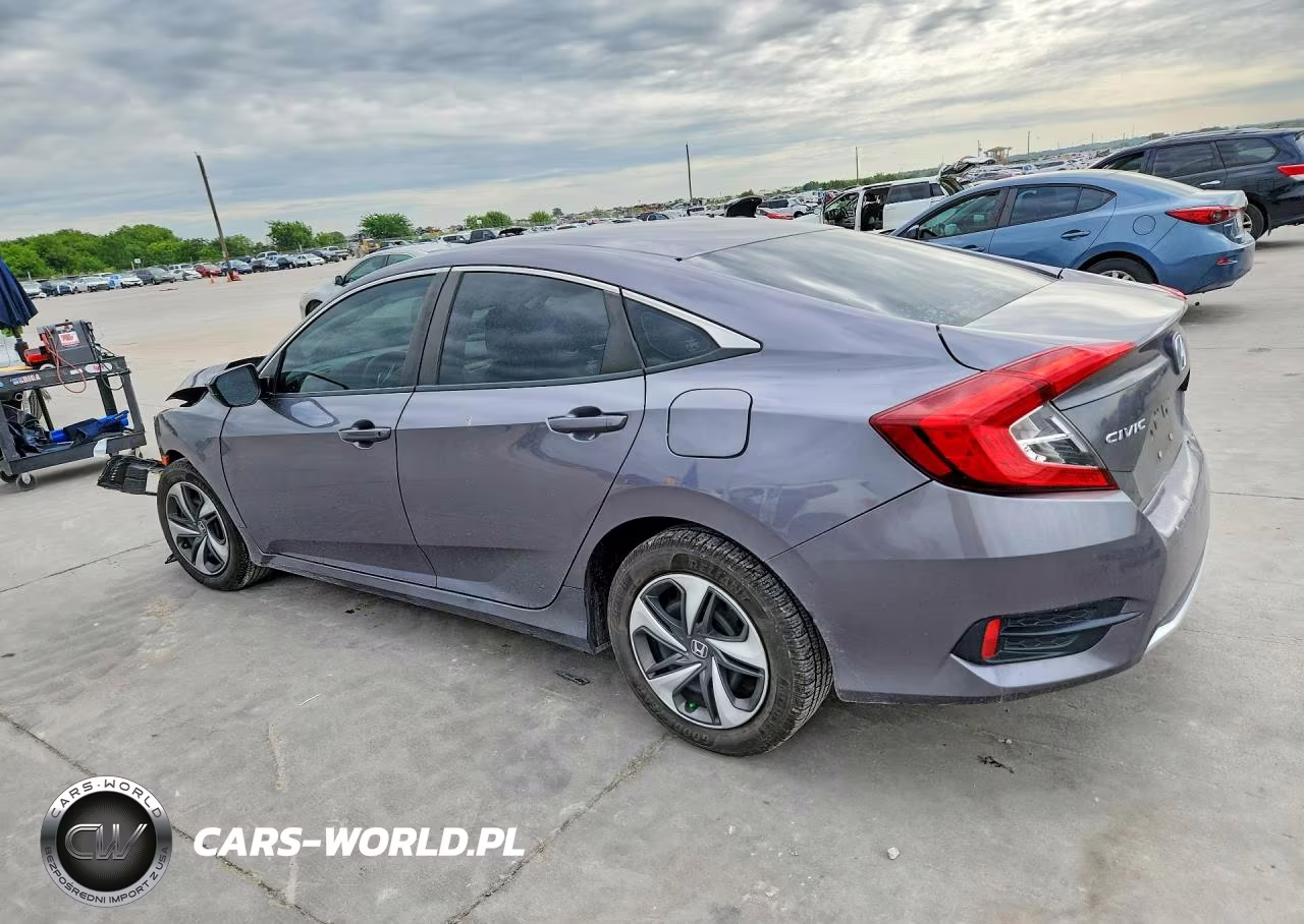2019 Honda Civic Lx VIN:19XFC2F6XKE032652 - 2