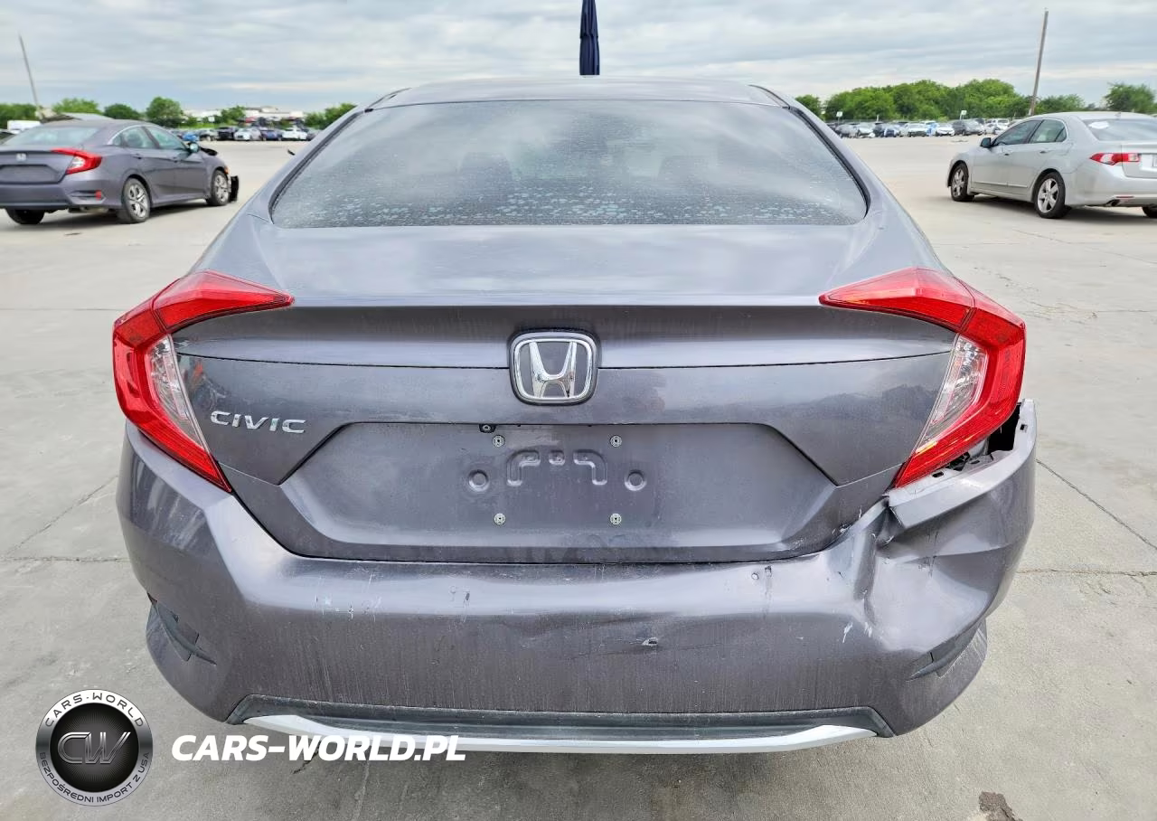 2019 Honda Civic Lx VIN:19XFC2F6XKE032652 - 6