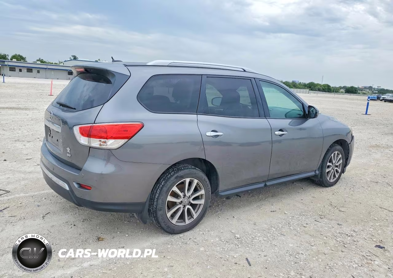 2015 Nissan Pathfinder Sv VIN:5N1AR2MN2FC709978 - 3