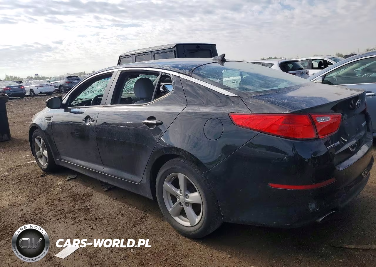 2014 Kia Optima Lx VIN:5XXGM4A75EG338540 - 2