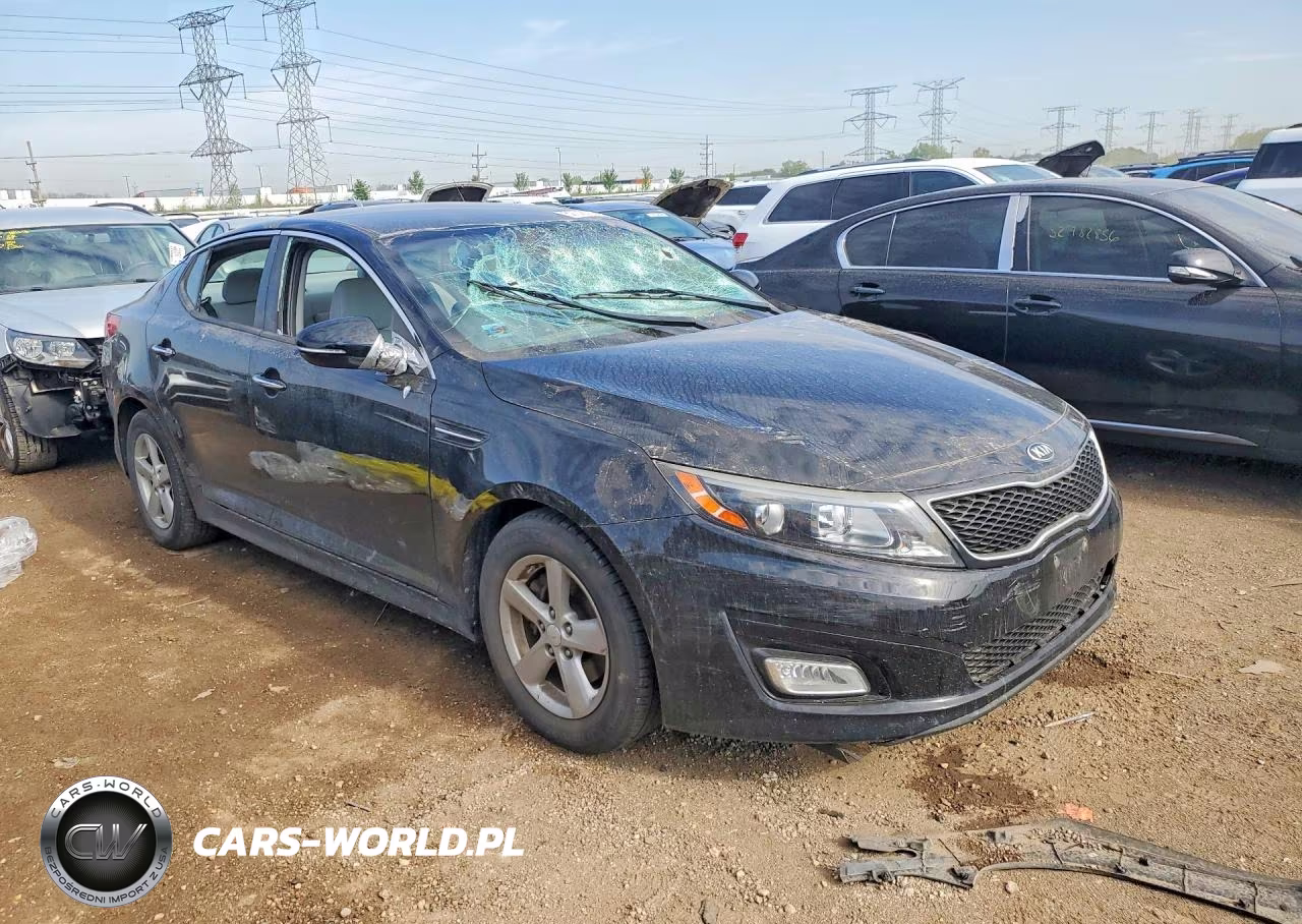 2014 Kia Optima Lx VIN:5XXGM4A75EG338540 - 4