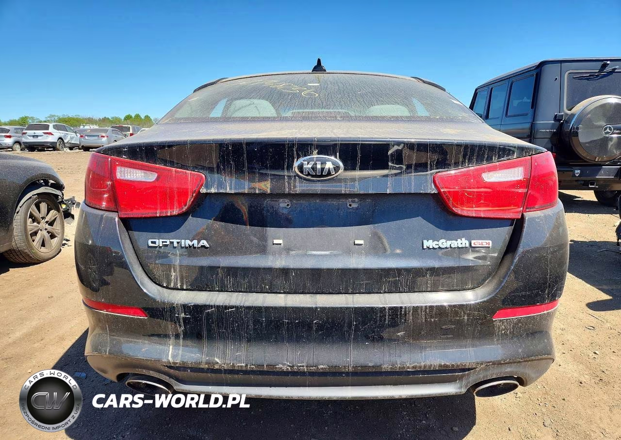 2014 Kia Optima Lx VIN:5XXGM4A75EG338540 - 6