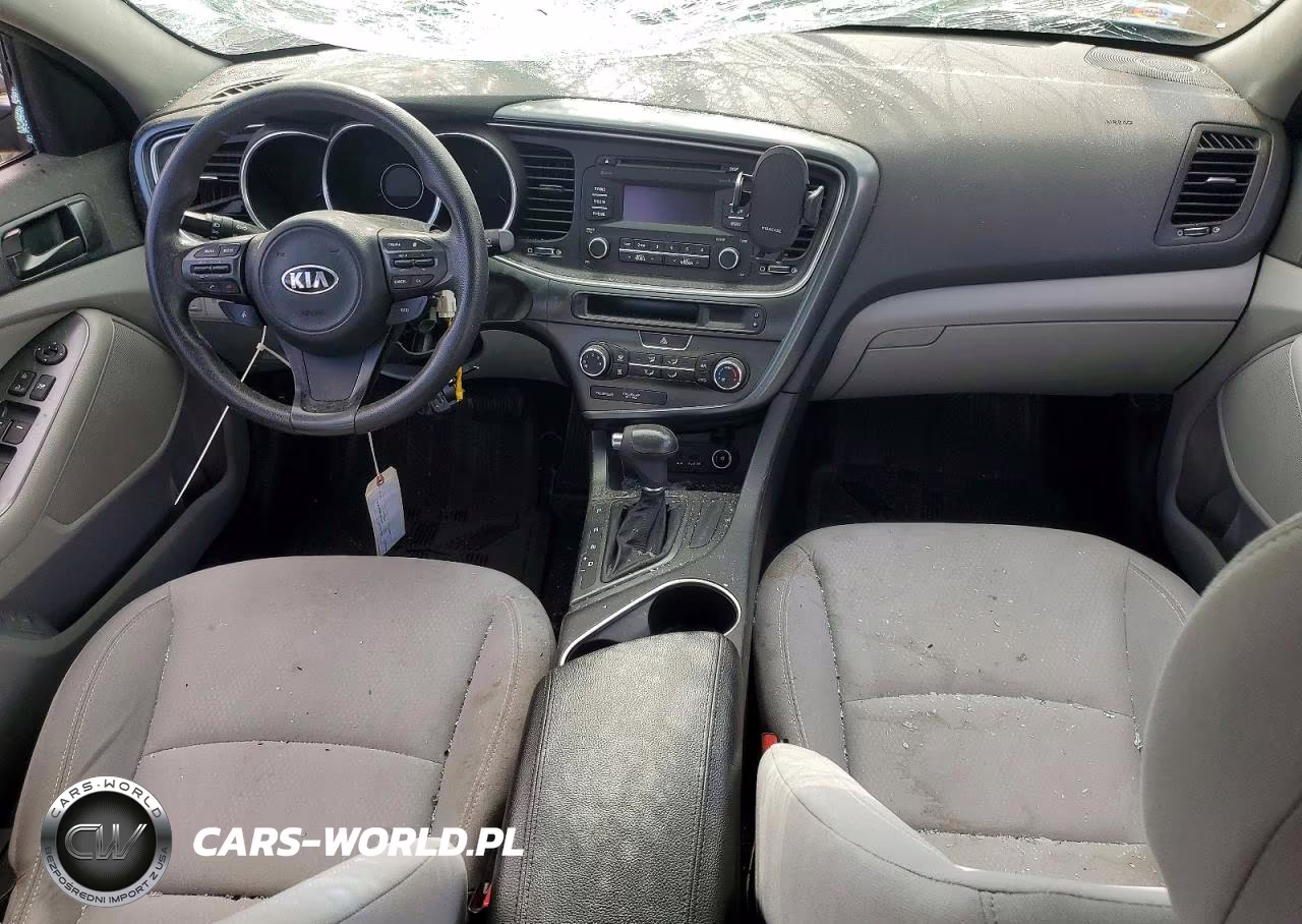 2014 Kia Optima Lx VIN:5XXGM4A75EG338540 - 8
