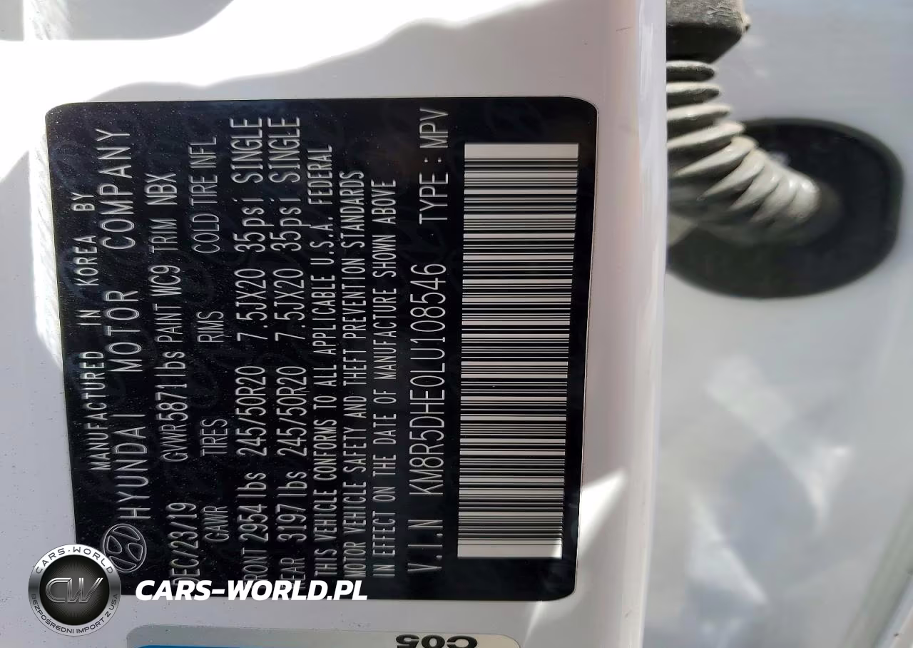 2020 Hyundai Palisade Limited VIN:KM8R5DHE0LU108546 - 13