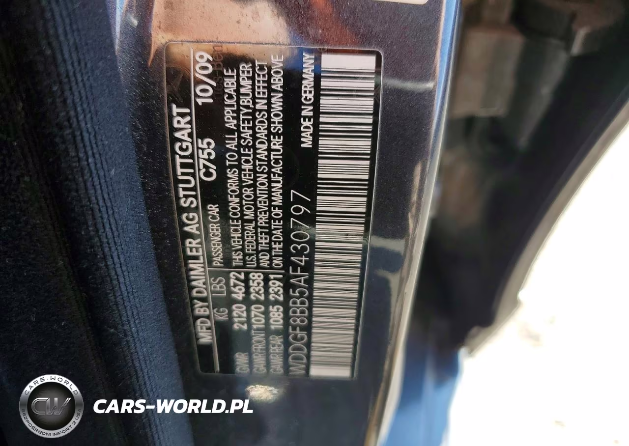 2010 Mercedes-Benz C 300 4Matic VIN:WDDGF8BB5AF430797 - 13