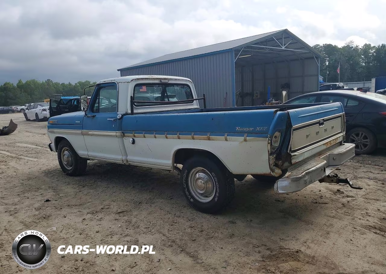 1971 Ford F250 VIN:F25HRM06178 - 2