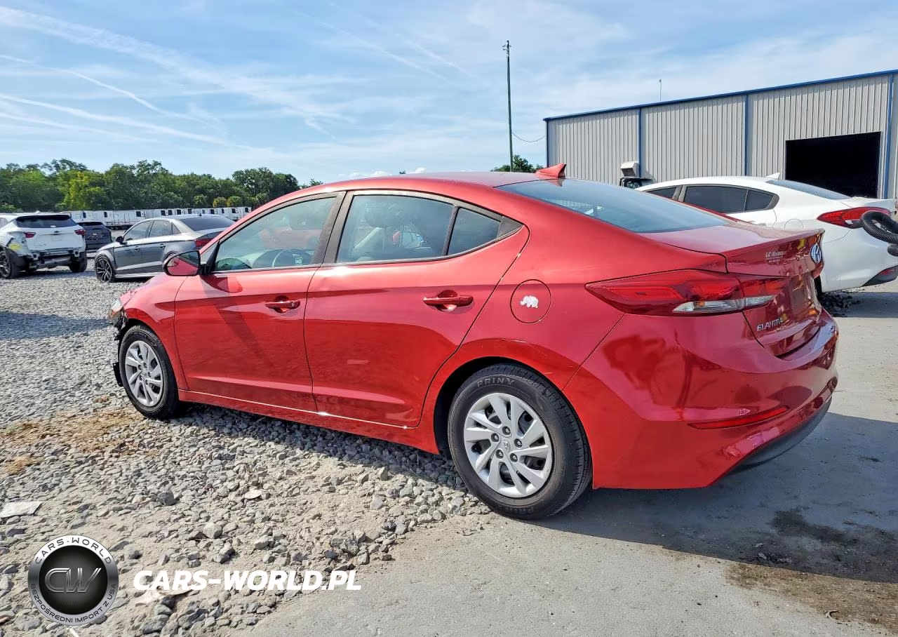 2017 Hyundai Elantra Se VIN:5NPD74LF1HH205166 - 2