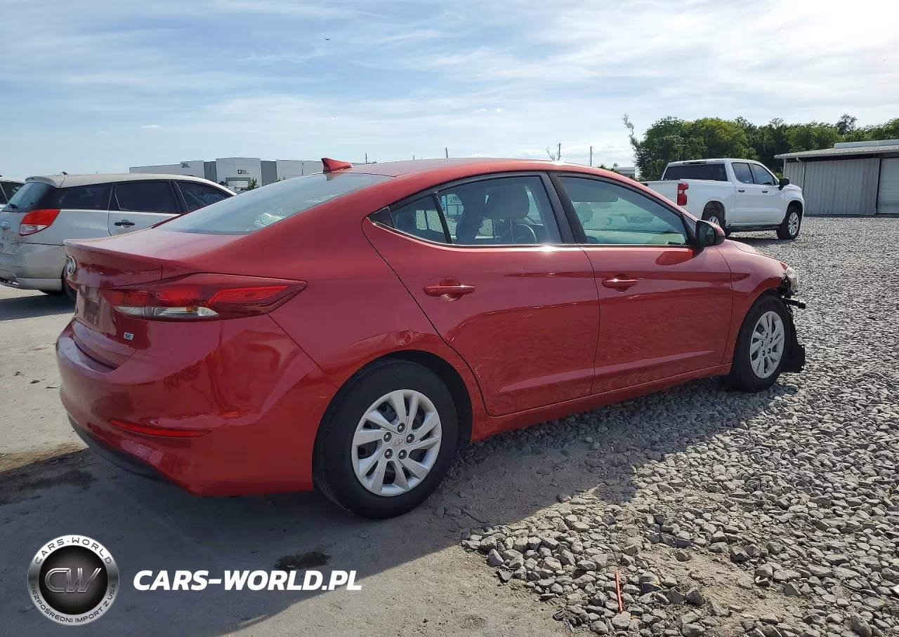 2017 Hyundai Elantra Se VIN:5NPD74LF1HH205166 - 3