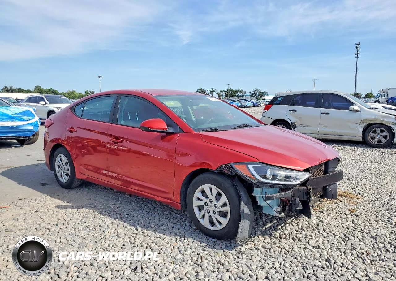 2017 Hyundai Elantra Se VIN:5NPD74LF1HH205166 - 4