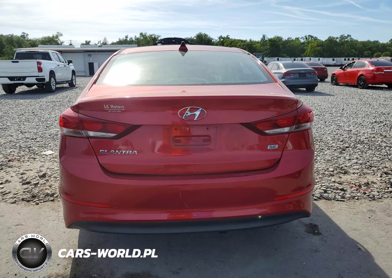 2017 Hyundai Elantra Se VIN:5NPD74LF1HH205166 - 6