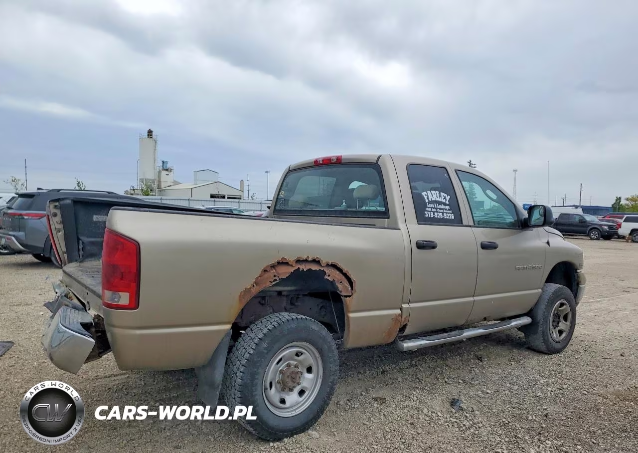 2005 Dodge Ram 2500 St VIN:3D7KS28D95G841331 - 3