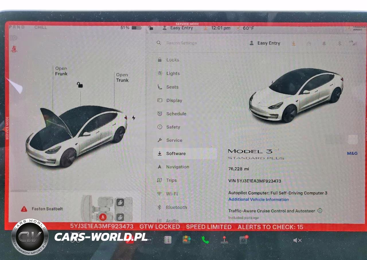 2021 Tesla Model 3 VIN:5YJ3E1EA3MF923473 - 9