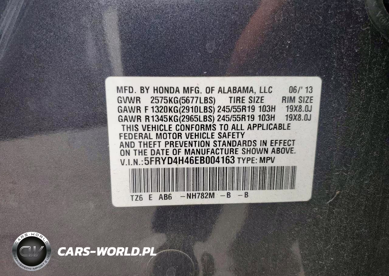 2014 Acura Mdx Technology VIN:5FRYD4H46EB004163 - 12