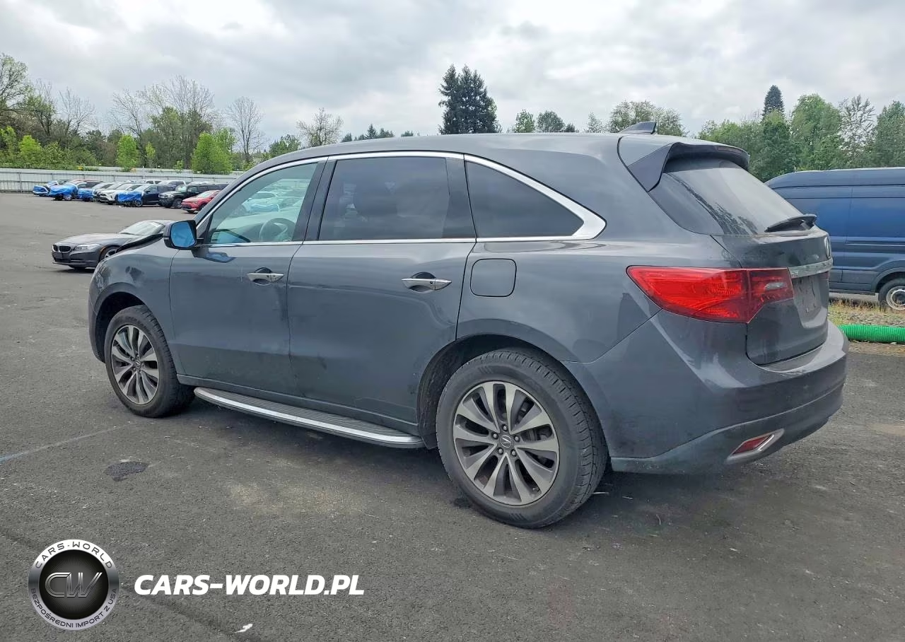 2014 Acura Mdx Technology VIN:5FRYD4H46EB004163 - 2
