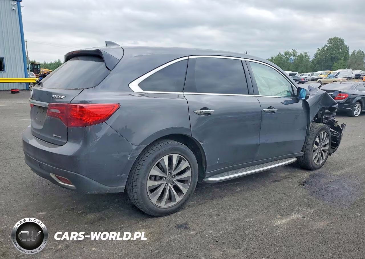 2014 Acura Mdx Technology VIN:5FRYD4H46EB004163 - 3