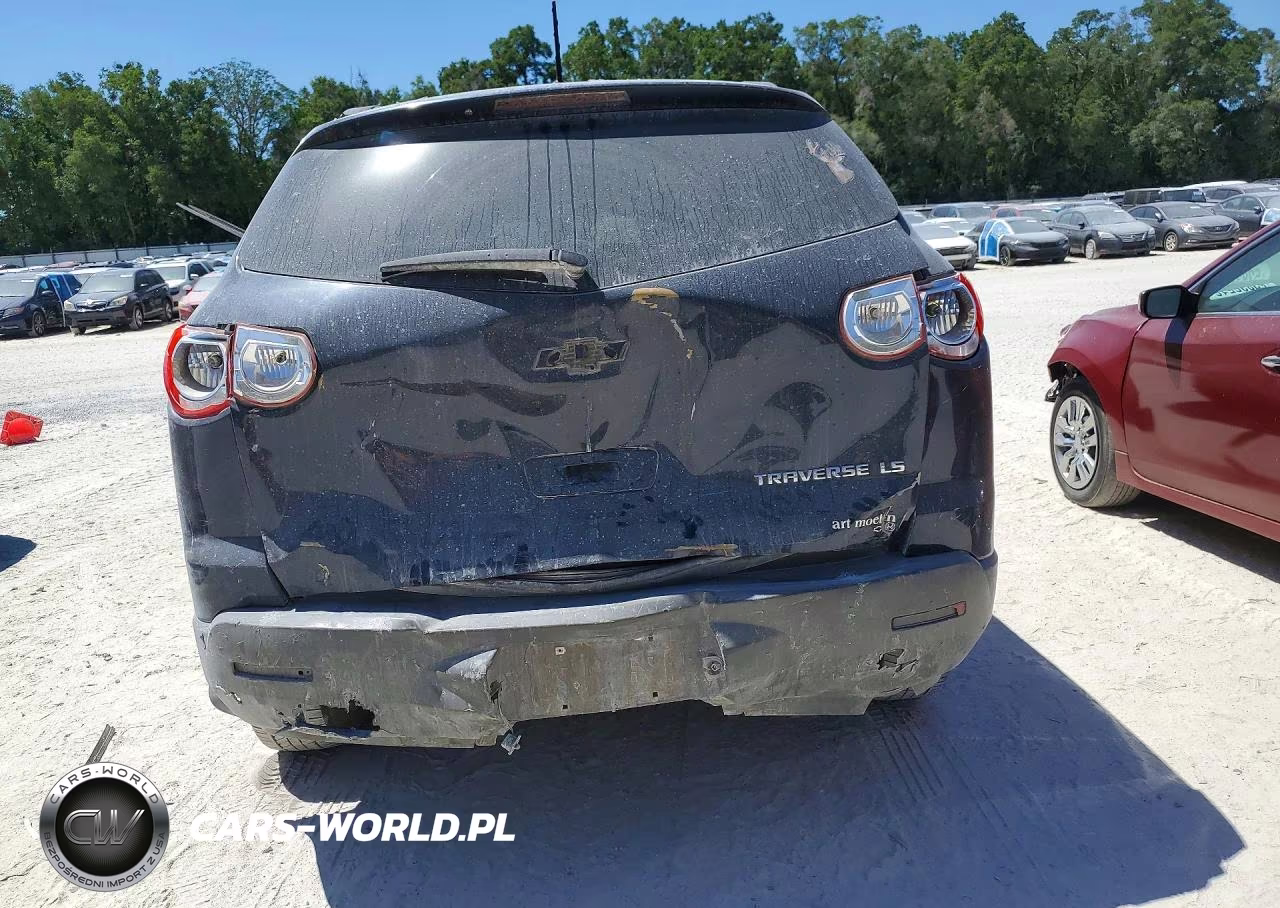 2012 Chevrolet Traverse Ls VIN:1GNKREED3CJ290974 - 6
