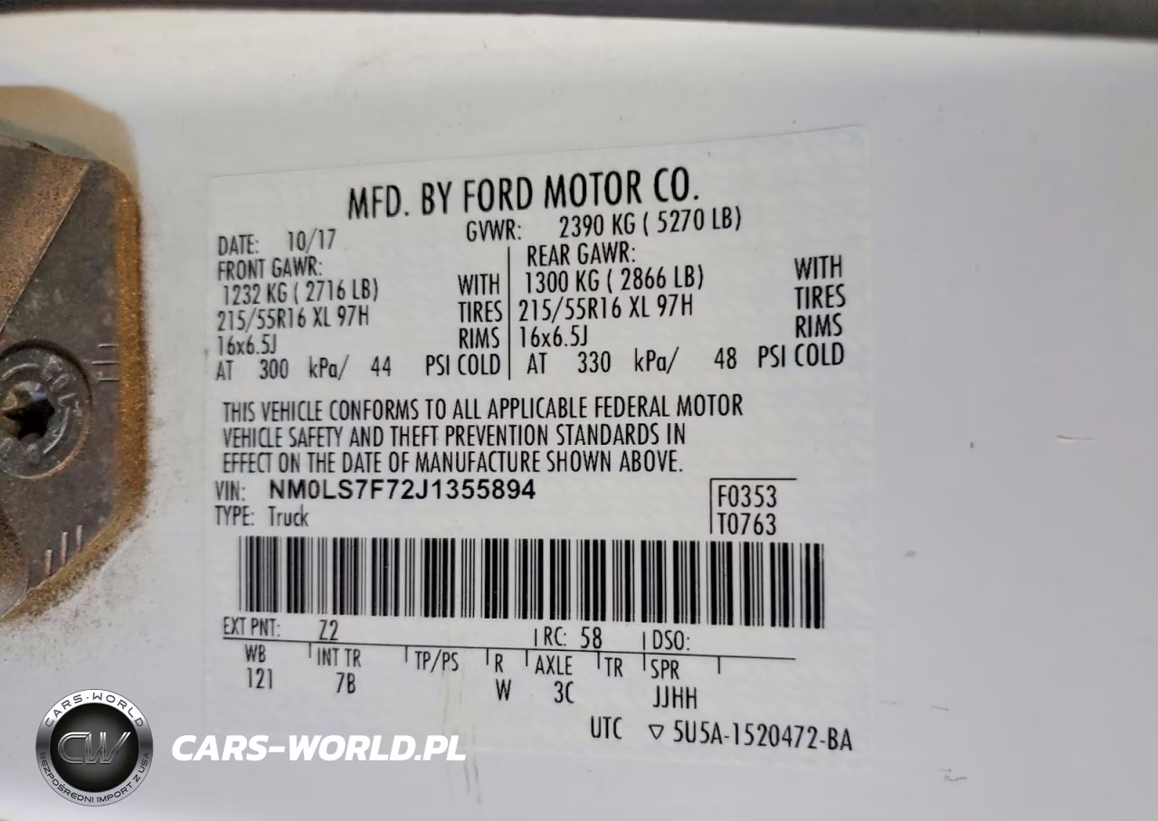 2018 Ford Transit Connect Xlt Delivery Van VIN:NM0LS7F72J1355894 - 14