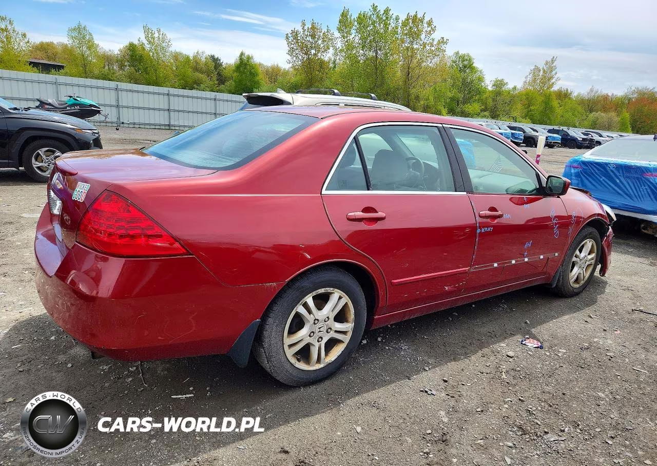 2007 Honda Accord Se VIN:1HGCM56327A036231 - 3