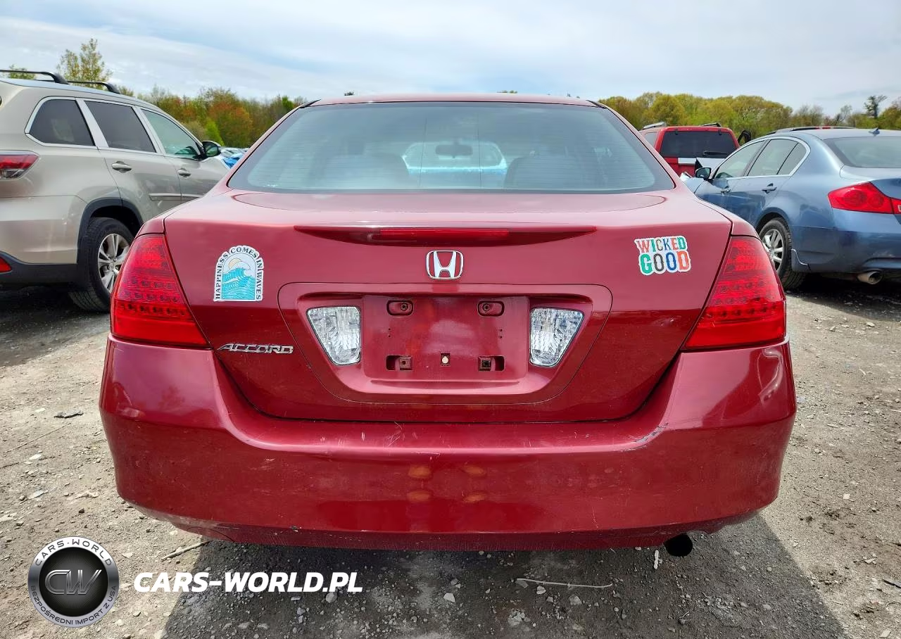 2007 Honda Accord Se VIN:1HGCM56327A036231 - 6