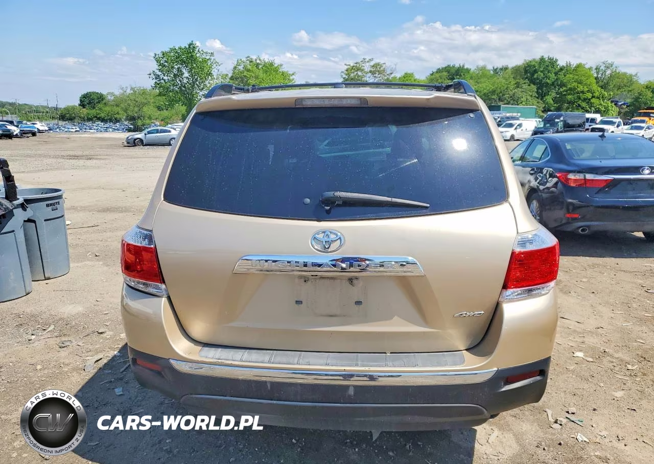 2011 Toyota Highlander Se VIN:5TDBK3EH4BS057532 - 6