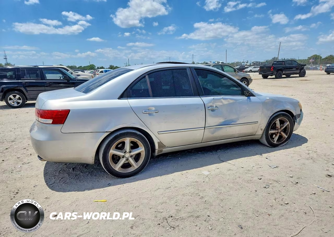 2006 Hyundai Sonata Gls V6 VIN:5NPEU46F46H002391 - 3