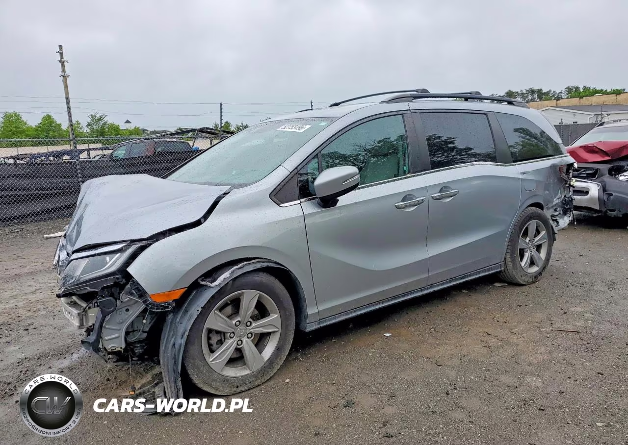 2018 Honda Odyssey Exl VIN:5FNRL6H72JB009269 - 1