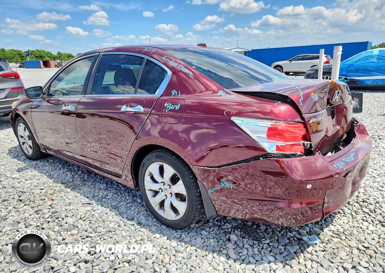 2008 Honda Accord Exl VIN:1HGCP368X8A040441 - 2