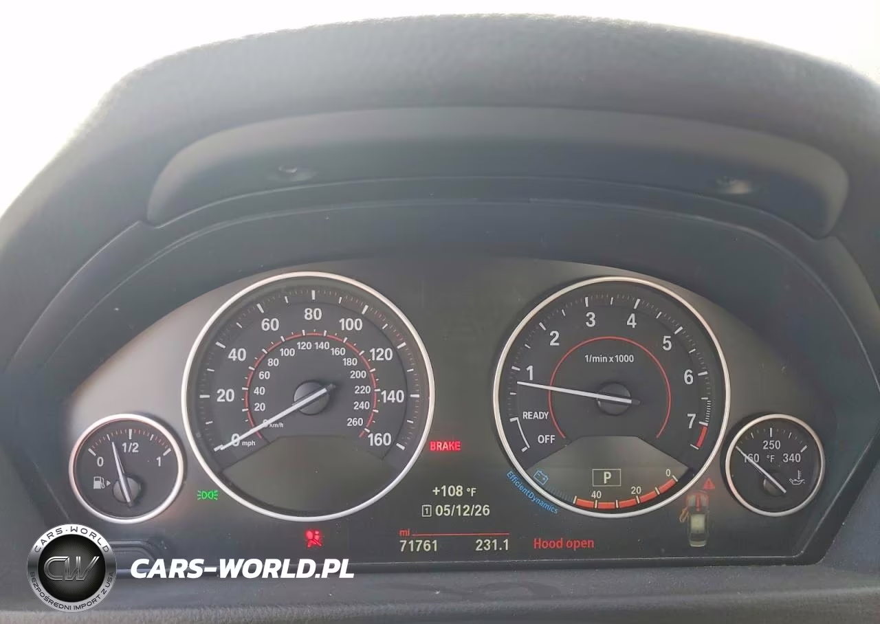 2016 BMW 328 I Sulev VIN:WBA8E9G56GNT42718 - 9