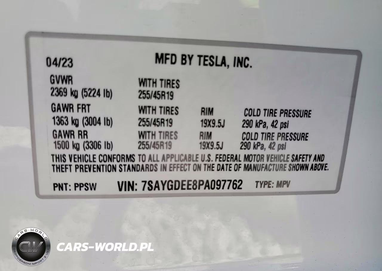 2023 Tesla Model Y VIN:7SAYGDEE8PA097762 - 12