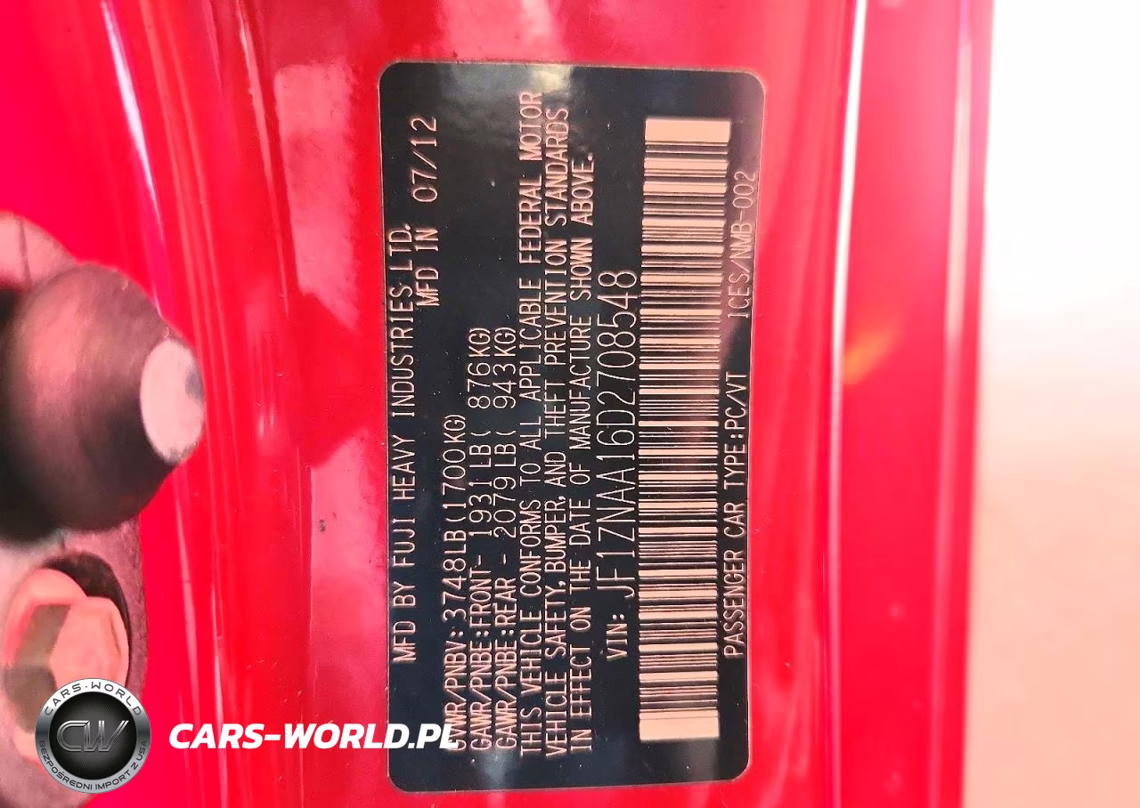 2013 Scion Fr-S Base VIN:JF1ZNAA16D2708548 - 12