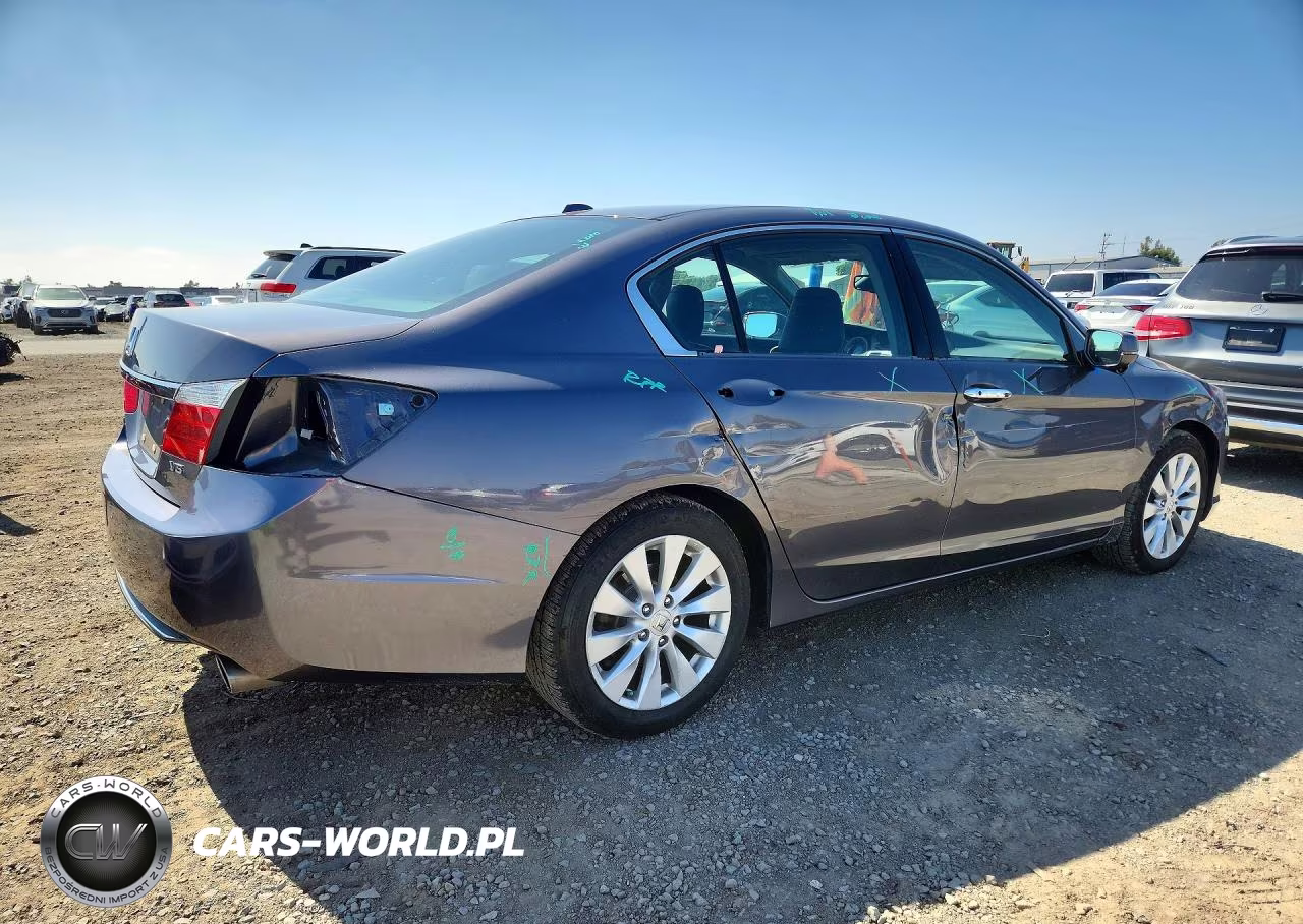 2014 Honda Accord Exl VIN:1HGCR3F80EA043581 - 3