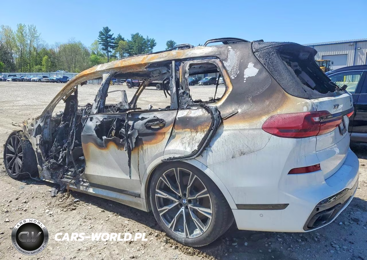 2021 BMW X7 M50I VIN:5UXCX6C07M9G34741 - 2