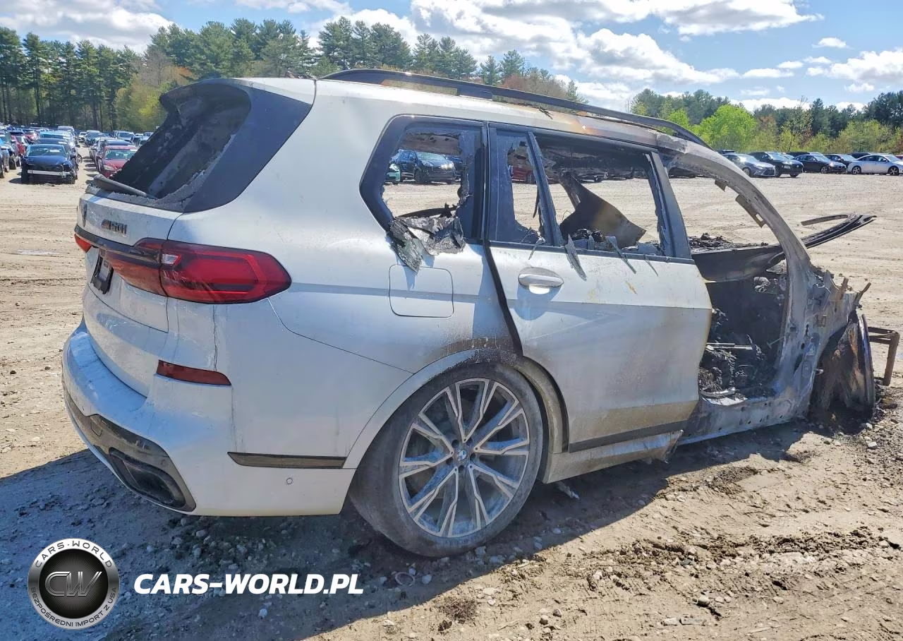 2021 BMW X7 M50I VIN:5UXCX6C07M9G34741 - 3