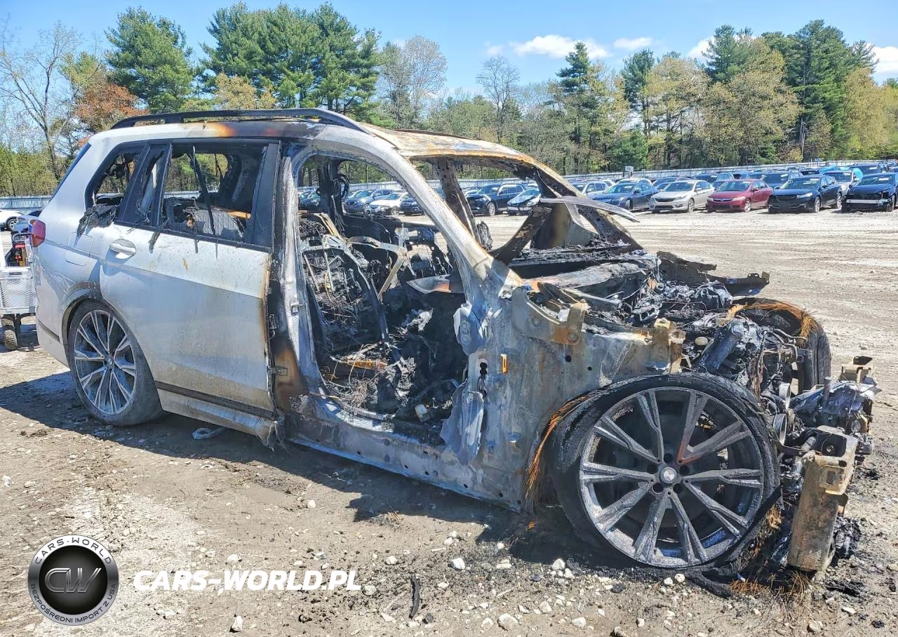2021 BMW X7 M50I VIN:5UXCX6C07M9G34741 - 4