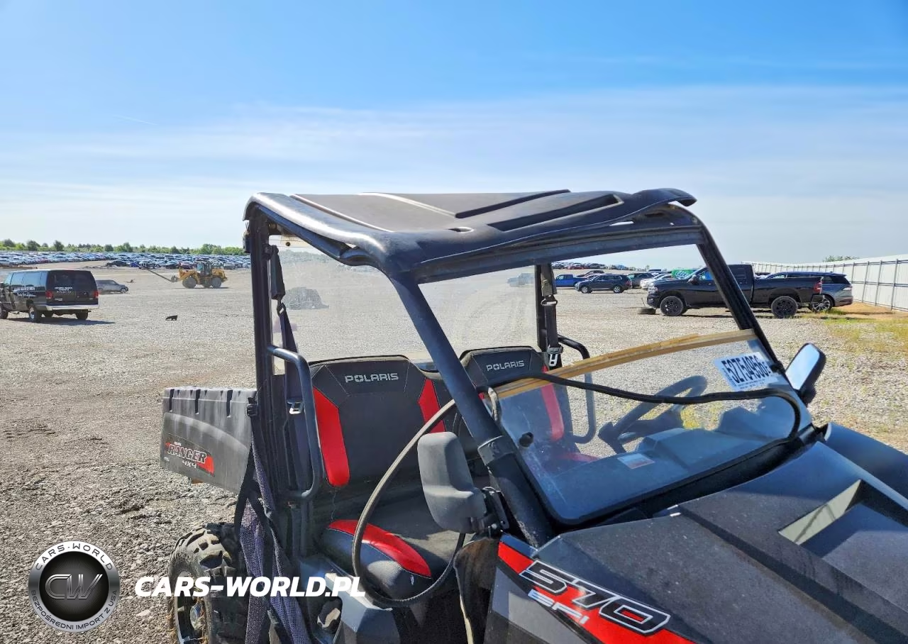 2017 Polaris Ranger Utility Vehicle VIN:3NSRME578HE765053 - 9