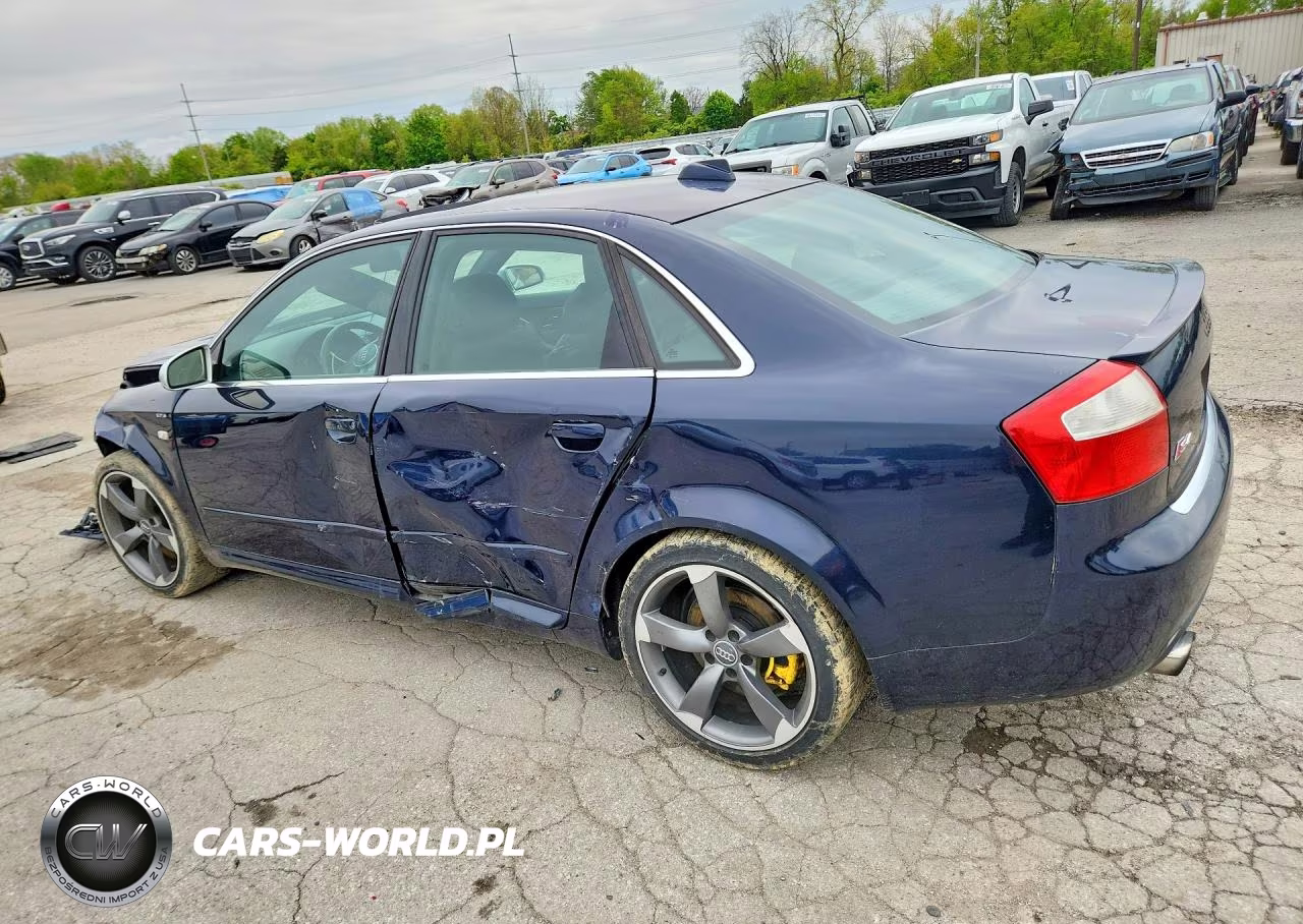 2004 Audi S4 VIN:WAUPL68E44A130014 - 2