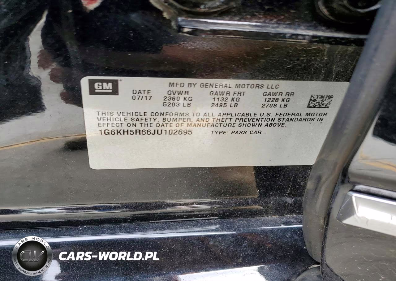 2018 Cadillac Ct6 Premium Luxury VIN:1G6KH5R66JU102695 - 12
