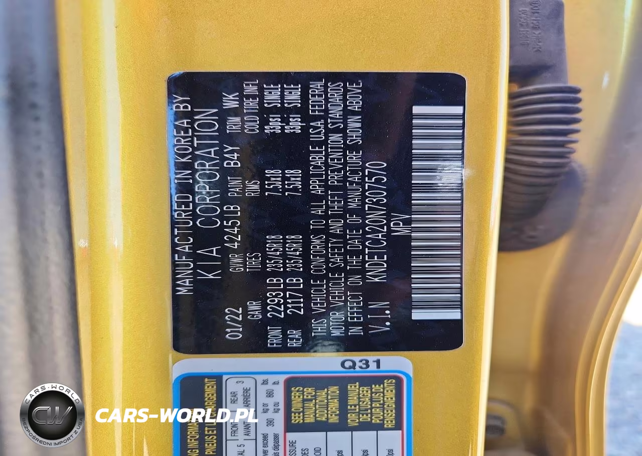 2022 Kia Seltos Sx VIN:KNDETCA20N7307570 - 14