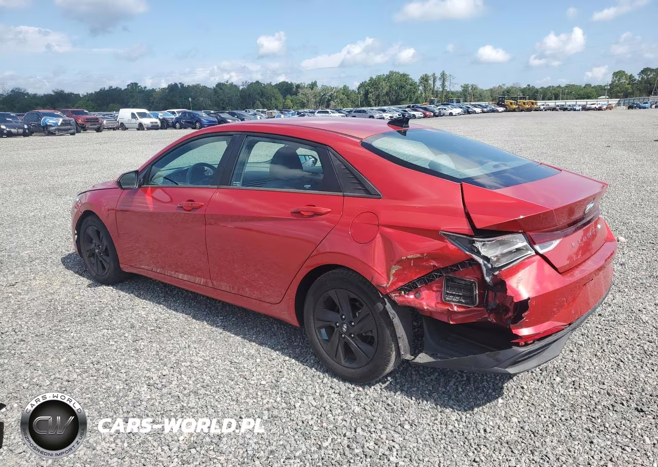 2021 Hyundai Elantra Sel VIN:5NPLS4AG9MH042010 - 2