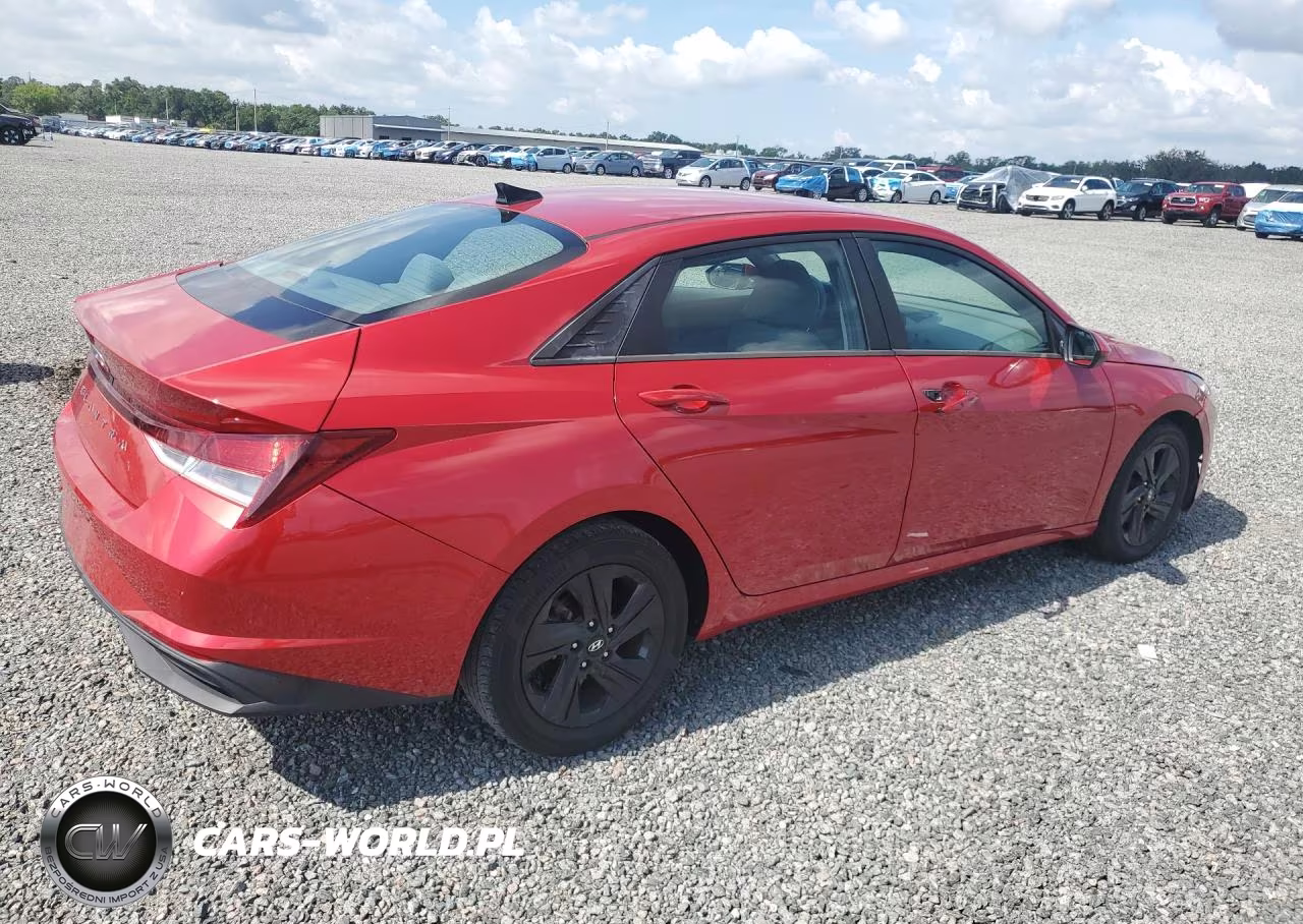 2021 Hyundai Elantra Sel VIN:5NPLS4AG9MH042010 - 3