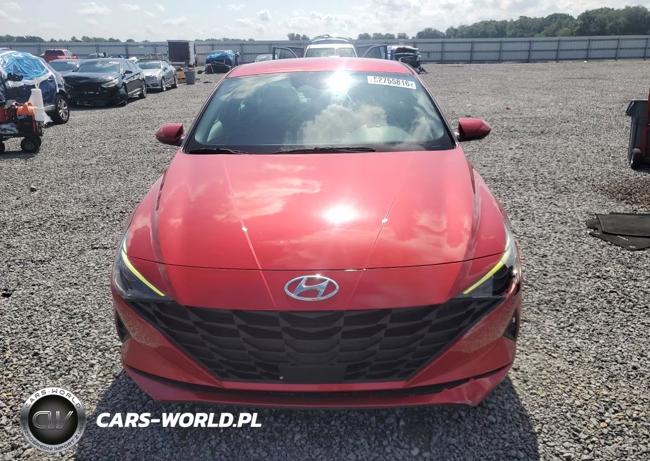 2021 Hyundai Elantra Sel VIN:5NPLS4AG9MH042010 - 5